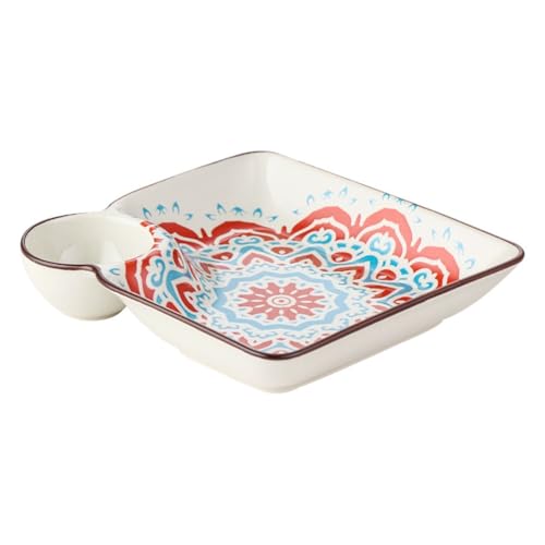 Livmorx 餃子皿 2セット 刺身皿 プレート 食器 料亭 旅館 飲食店 業務用り皿 寿司 酢グリッド 用品 割き 餃子 天ぷら 唐揚げ 醤油皿付き ソースボウル キッチン用品 割れない 洋食器 キッチン 食器 料亭 旅館 飲食店 業務用 お皿 おしゃ