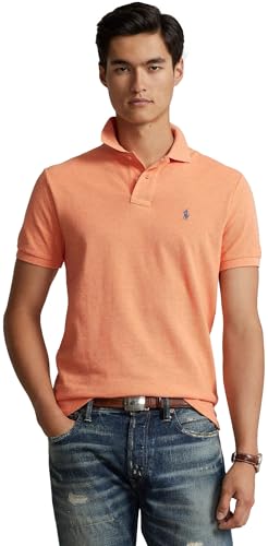 Image of POLO RALPH LAUREN Men's Custom Slim Fit Iconic Mesh Polo