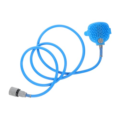 SEWOART 1 セット ペットバスシャワー 犬噴霧器スクラバー シャワー スクラバー ペットバススクラバー 犬の入浴ツール 発泡 犬用バス用品 シャンプーブラシ 塩ビ