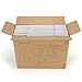 HORLIMER 12x9x4 Shipping Boxes Set of 25, White Corrugated Cardboard Mailer Box for Packing Small Business