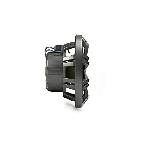 Image of Kicker 8 inch BlackCharcoal Wake Tower LED Marine Speakers 2-Pairs