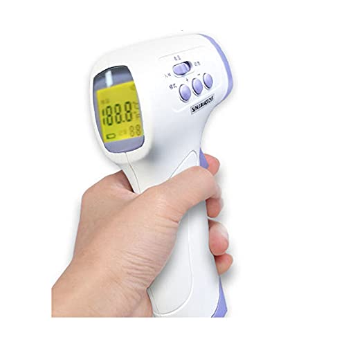 Przenośny elektroniczny termometr na czoło Ir na podczerwień bezdotykowy lcd cyfrowy pomiar temperatury gorączki tester detektor dla ludzkiego dziecka dorosłego dziecka termometr do ciała - typ A
