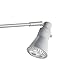 Vispronet Silver Banner Stand Light - Bright LED Light, Solid Aluminum, 8.75ft Power Cord, Adjustable Head - Display Light for Vispronet Retractable Roll Up Banner Displays