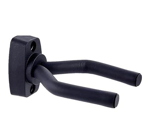 TK Gruppe Timo Klingler Gitarrenhalter schwarz - Wandhalterung & Halterung für Wand - Halter Instrumente wie Gitarre & Bass & E Gitarre - Wandhalter - Guitar Holder Saiteninstrumente