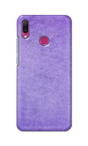 Image of Plain Purple Hard Back Case Cover for Huawei Y9 (2019), JKM-LX1, JKM-LX2, JKM-LX3, JKM-AL00 /JKM-TL00 Back Cover -(J5) VNS2226