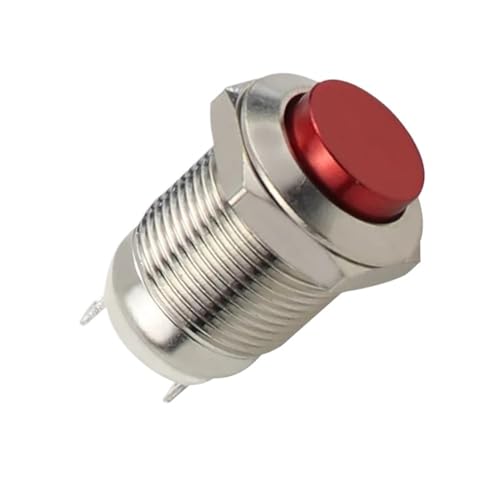 Interrupteur de démarrage momentané 12mm pour tableau de bord auto
