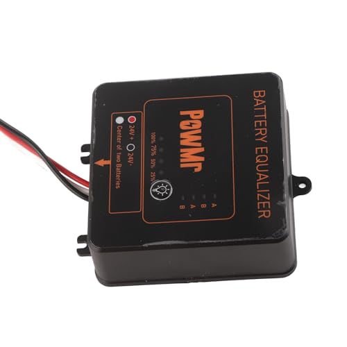 Solar System Battery Battery Equalizer Battery Voltage Balancer Charger 2 X 12V Solar System Balancer with Reverse Connection Battery Chargers