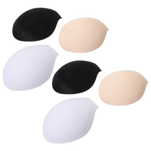 NOLITOY 6pc 's Underpant Pad Leakproof Sponge Liner for Mens Compression Shorts Assorted Color