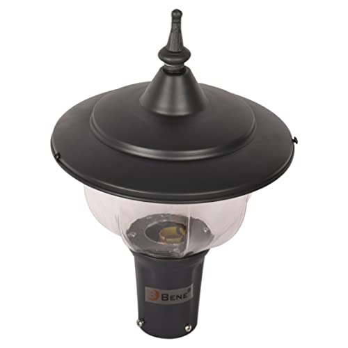 Image of BENE Aluminium Round Adam Garden Light 27 Cm Clear, Grey, Pack of 2 Pc