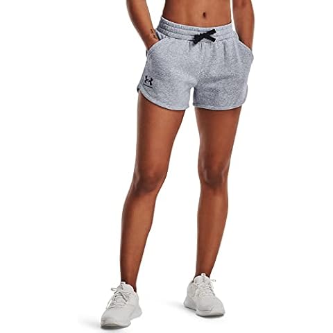 Under Armour Women's Rival Fleece Shorts Grey Cover