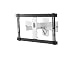 Produktbild One For All FLUX TV WM6681 Wandhalterung Schwenkbar 120° / Neigbar / Ausziehbare Fernseher Halterung - Curved 4K OLED QLED LED Flachbildfernseher - Highend Wandhalterung max. 30 kg, Schwarz Weiß