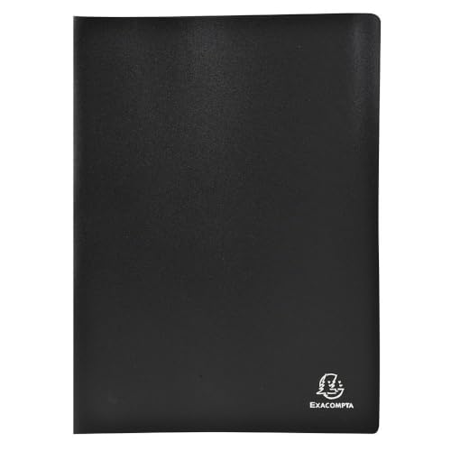 Exacompta - Réf. 8561E - 1 Protège-Documents Opak - 60 Pochettes Grainées Antireflet - 120 Vues - Pour Format A4 - Dimensions 24 X 32 Cm - Couverture 