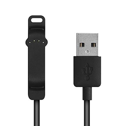 kwmobile Cable de Carga Compatible con Polar Unite Cable - Conector USB con Base de conexión para smartwatch - 95