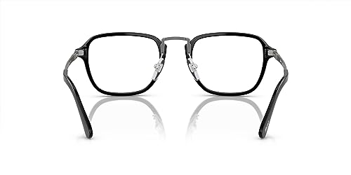 Image of Persol mens Po3331v Rectangular Prescription Eyewear Frames