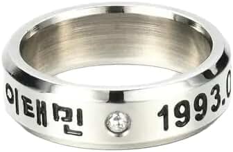 SHINee ジョンヒョン JONGHYUN 指輪 リング Amazon | [BITACS] テミン TAEMIN リング SHINEE のメンバー 名前 誕生