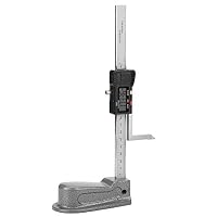Zunate Digitales Höhenmessgerät, 0-150mm Digital Precision Height Aperture Tiefenmesser mit Edelstahlfuß, Elektronisch Höhenmesser mit LCD Digitalbildschirm für die Holzbearbeitung