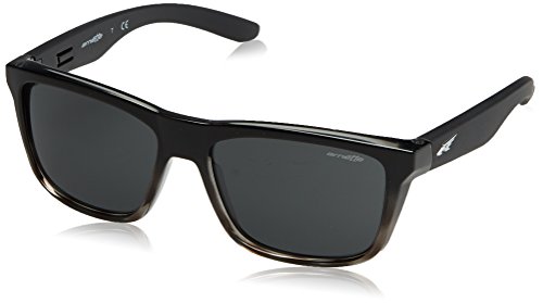 ARNETTE AN4217-232787 Sunglasses SYNDROME MATTE BLK FADE TO GREY H W/DARK GREY Lens 57mm4