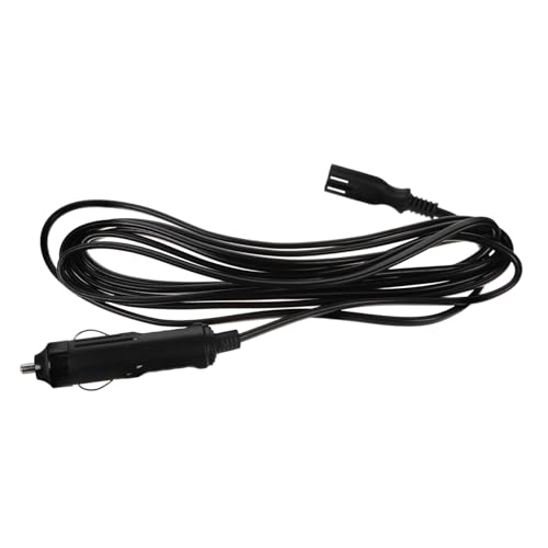 CIYODO Cable de Alimentación para Frigorífico Portátil Metros Enchufe Macho para Coche Repuesto de Cable de Extensión para Nevera y Congelador Portátil Adaptador de Corriente DC para