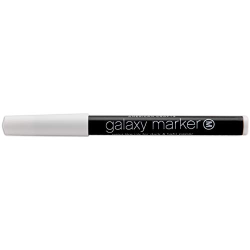 American Crafts Galaxy Marker Medium Point Open Stock, White (Pack of 1)