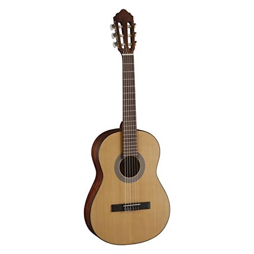 Cort AC70 carcasa de guitarra clásica con poros abiertos