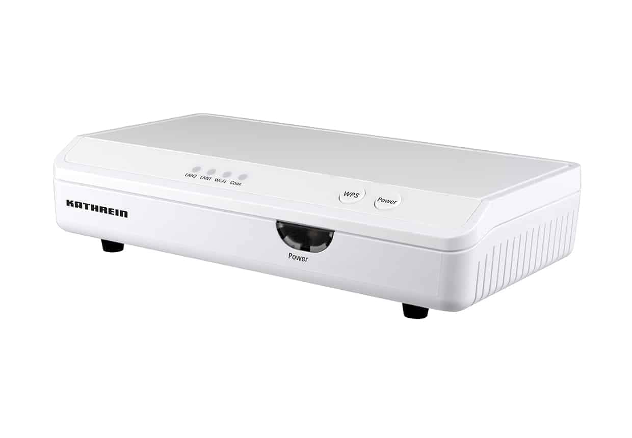 Kathrein EXI 04 WiFi - WLAN-Modem für Internet über Koax - Koaxreichweite bis zu 700m (Hersteller. Artikelnr. 205500009)