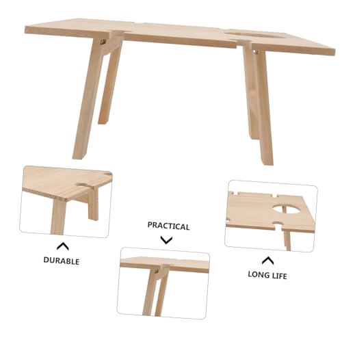 Table pliable de jardin extérieure pour résoudre le manque d'espace