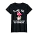 Womens Grammingo Like An Grandma Only Awesome Floral Flamingo Gift T-Shirt