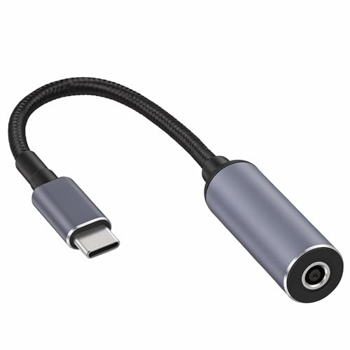 DC 4.5mm x 3.0mm to USB C, Female Input to USB-C PD Male Power Charging Cable, DC toUSB C, Output 5v/9v/20v Cable with PD Chip Inside, Charging for Tablets, Phone, Laptop