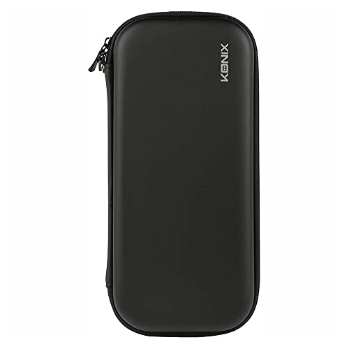 Konix Mythics Funda de Transporte y protección Pro para Consolas Nintendo Switch, Switch Lite y Switch OLED   Almacenamiento de 14 Juegos   Negro