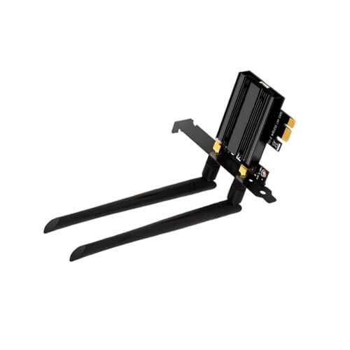 Adaptateur WiFi7 PCI-E tri-bande compatible Windows 11 avec puce Bluetooth 5.4 intégrée