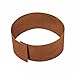 Produktbild bellissa  Rasenkante Metall Corten-Stahl rund 40x13 cm - Baumring Rasenbegrenzung aus wetterfestem Material für saubere Rasen- & Beetabgrenzung - Beeteinfassung Pflanzring Kreis robust & langlebig
