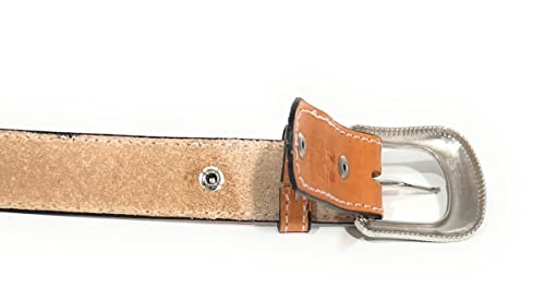 Kids Baby Toddler Western Belt - Boys Girls Genuine Leather Cowboy Rodeo Belt With Horse and Bull Decor4