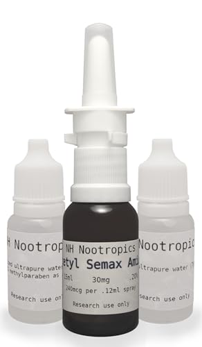 NH Nootropics N-Acetyl Semax Amidate .20% (240mcg/spray) (0.50 FL OZ)