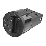 Woezure Rear Fog & Running Lamp Headlight Switch Front for VW for Beetle 1998-2010 for Golf 1999-2006 2010-2012 for Jetta 1999-2005 for Passat 1998-2002 1C0941531A SWA60383