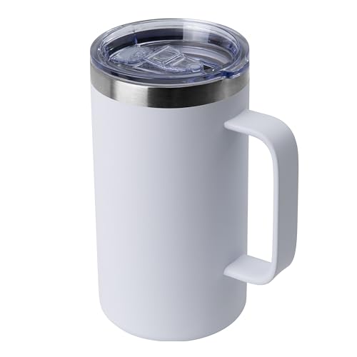 DOMICARE 24oz Mug with Handle and Lid