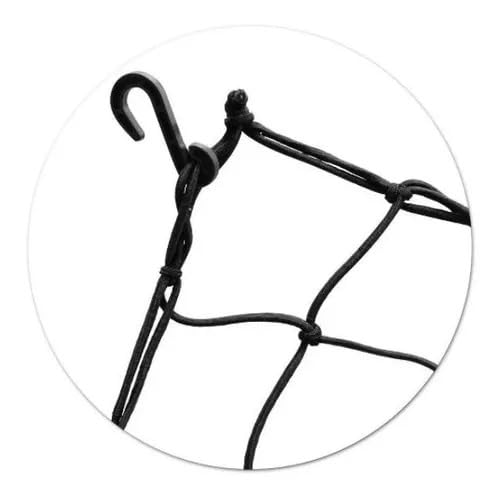 Elástico Aranha P/Bagageiro de moto 35x35 (Preto)