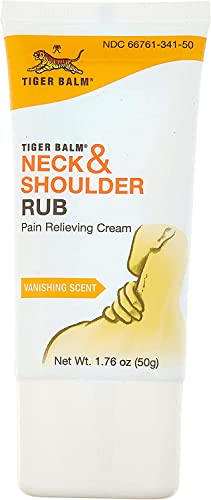 Tiger Balm Neck & Shoulder Rub Vanishing Scent 1.76 oz (Pack of 3)