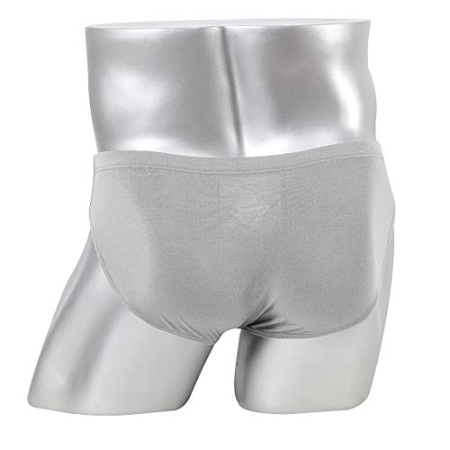 Cuecas masculinas de bambu respiráveis, macias, leves, com cintura baixa, Multi-01, Large