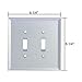 CRL 2X Toggle Glass Mirror Plate - Clear