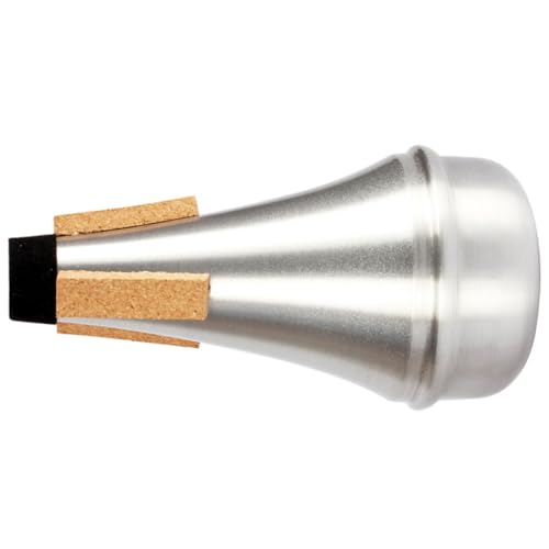 Abaodam 2pcs Trumpet Mute Dampener Aluminum Alloy Trumpet Accessory Voice Mute for Practice