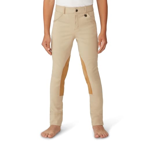 Ovation Boys 4-Pocket Classic Jod, Color: Classic Show Tan, Size: 16 (467488CLSHT16)