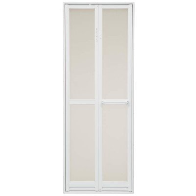 Amazon.co.jp: 三協アルミ 浴室折ドア 樹脂パネル付き 内付型0718 [幅  