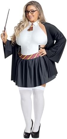 STARLINELA Women's Plus Size Spellcaster Costume
