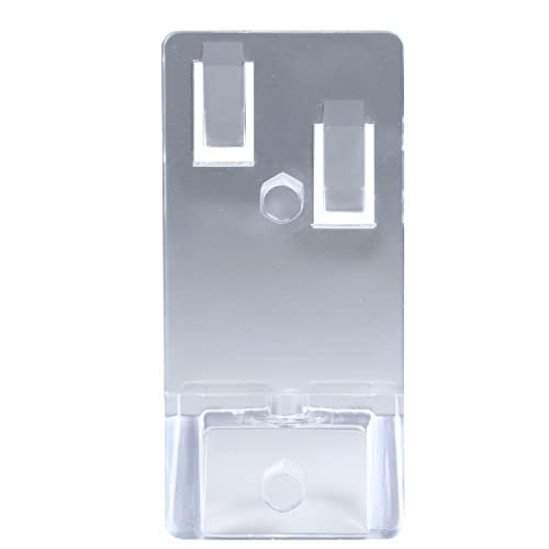 12 Pack Rok Hardware Heavy Duty Polycarbonate Clear Cabinet Locking Shelf Support Pins, Clear 5mm (3/16") Shelf Support Pegs, Made of Plastic Shelf Clips, ROKLSC5CLR by Rok - Image 7
