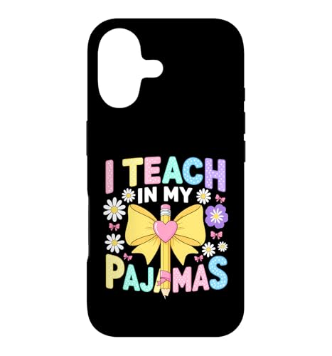 Funny Teach My Pajamas Says Sarcastic Humorous �X�}�z�P�[�X iPhone 17 �p