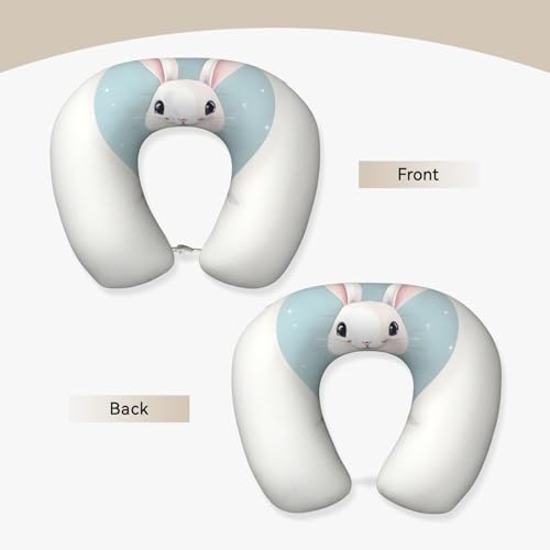 Almohada de Cuello Polycotton Negra Ajustable miniatura 3