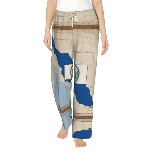 Pantalon de détente drapeau Nicaragua cadeau idéal pour couple assorti