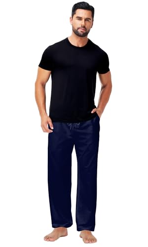 Men Halloween Pajama Pants Elastic Waist Lounge Pants3