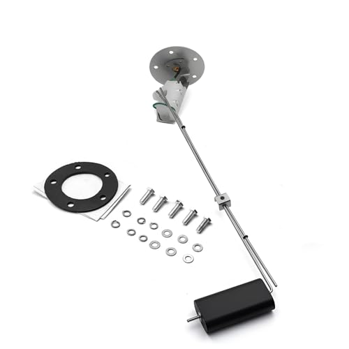 SINCOTECH Marine Fuel Tank Sending Unit for Marine 4-24 Inch Adjustable Boat Fuel Sending Unit Depth RV Car Truck Tanks 33-240ohms Gas Gauge Water/Fuel Tank Level Sender