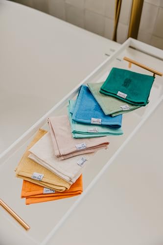Image of Copper Pearl 6 Ultra Soft Baby Bath Washcloths Premium Large Soft Wade 11 inch x 11 inch Towels